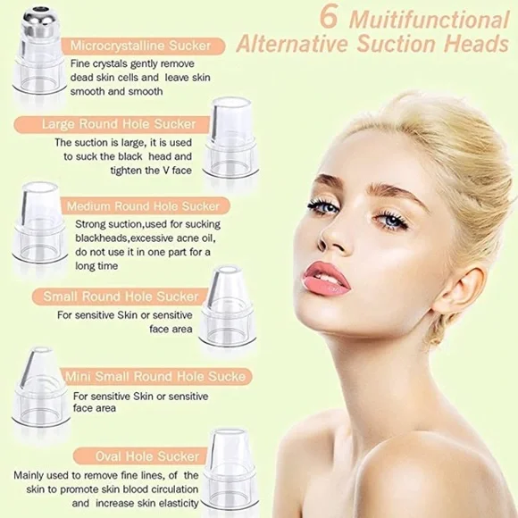 New Blackhead Remover Pore Vacuum Facial Deep Cleaner​ - Picture 3 of 7